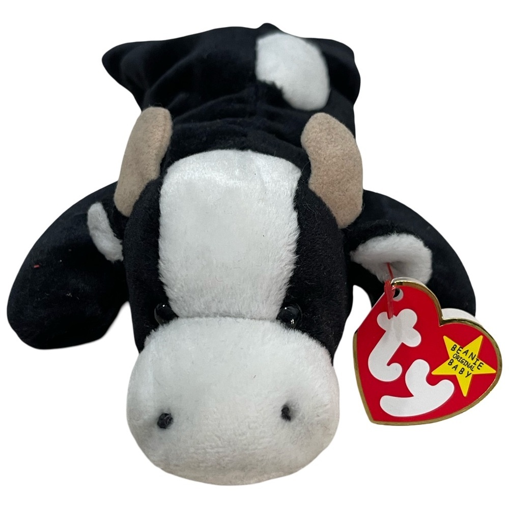 Ty Beanie Babies Daisy The Cow Toy 1993 Rare TAG ERRORS!